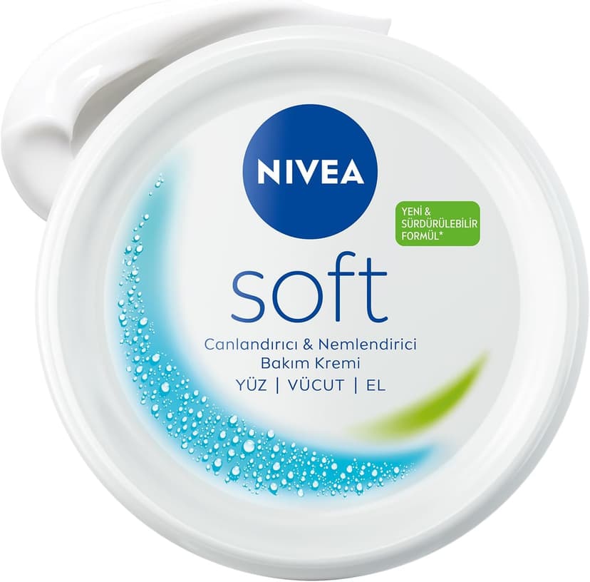 کرم مرطوبکننده NIVEA Soft با روغن جوجوبا و ویتامین E 300 ml کرم مرطوبکننده NIVEA Soft با روغن جوجوبا و ویتامین E 300 ml