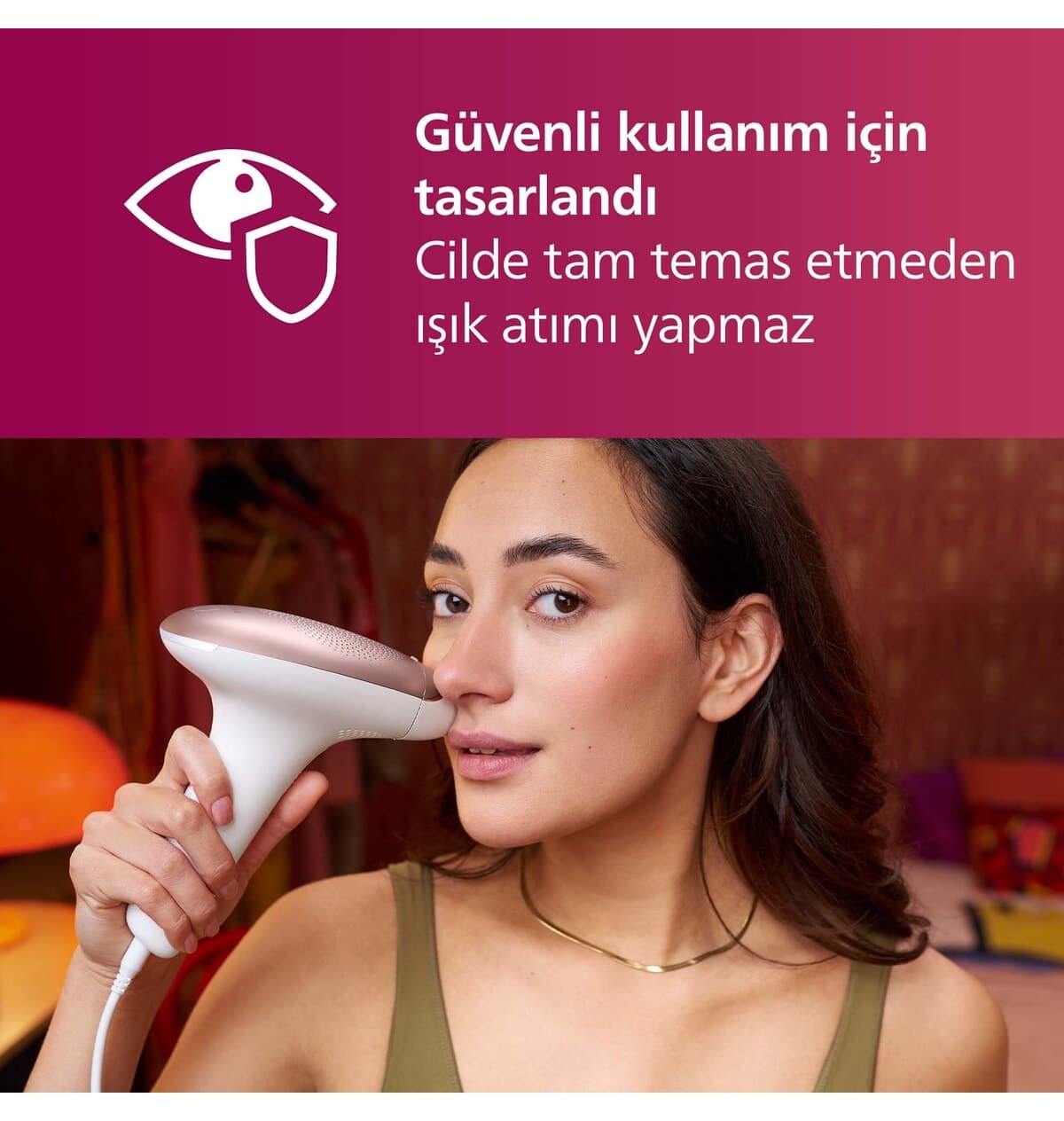 دستگاه اپیلاتور IPL Philips Lumea 7000 مدل SC1997/00 برای بدن و صورت با 2 هد و کیف دستگاه اپیلاتور IPL Philips Lumea 7000 مدل SC1997/00 برای بدن و صورت با 2 هد و کیف