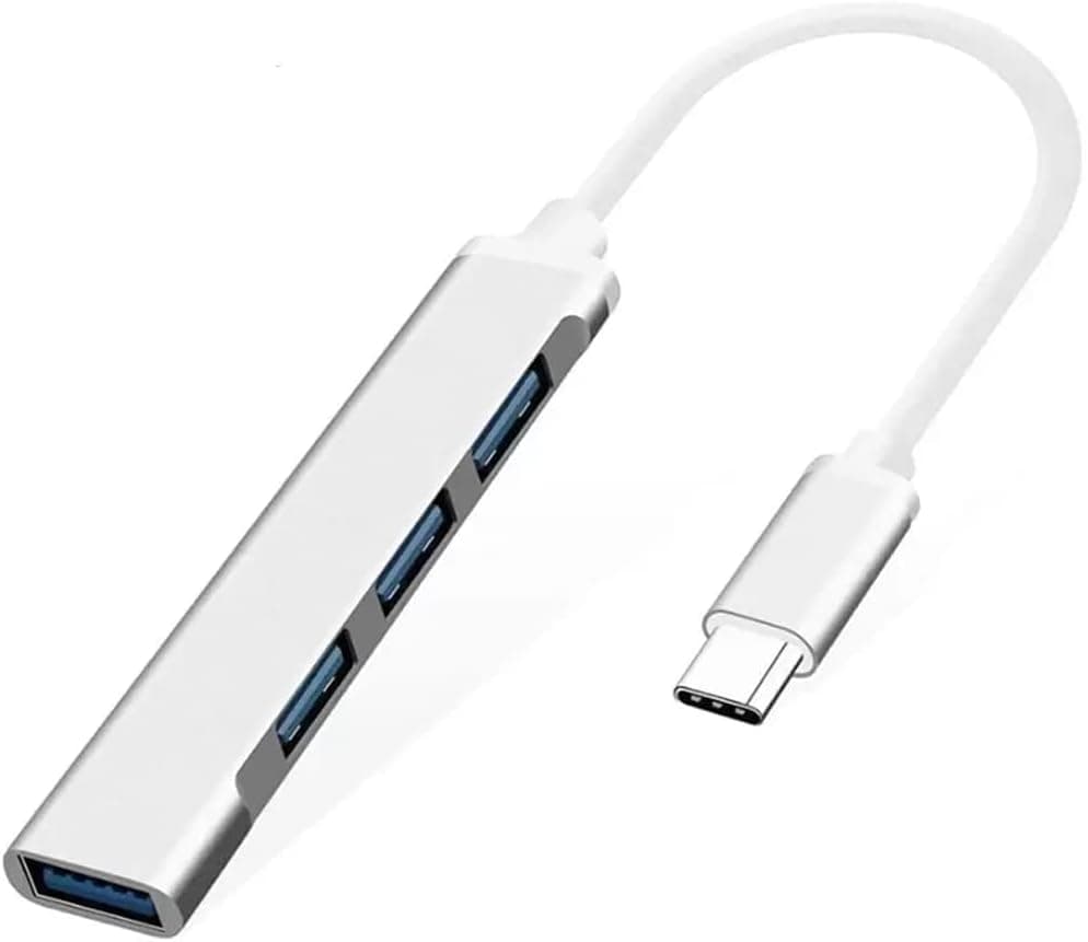 آداپتور هاب Type-c به USB چهارپورته coverzone سازگار با Macbook آداپتور هاب Type-c به USB چهارپورته coverzone سازگار با Macbook