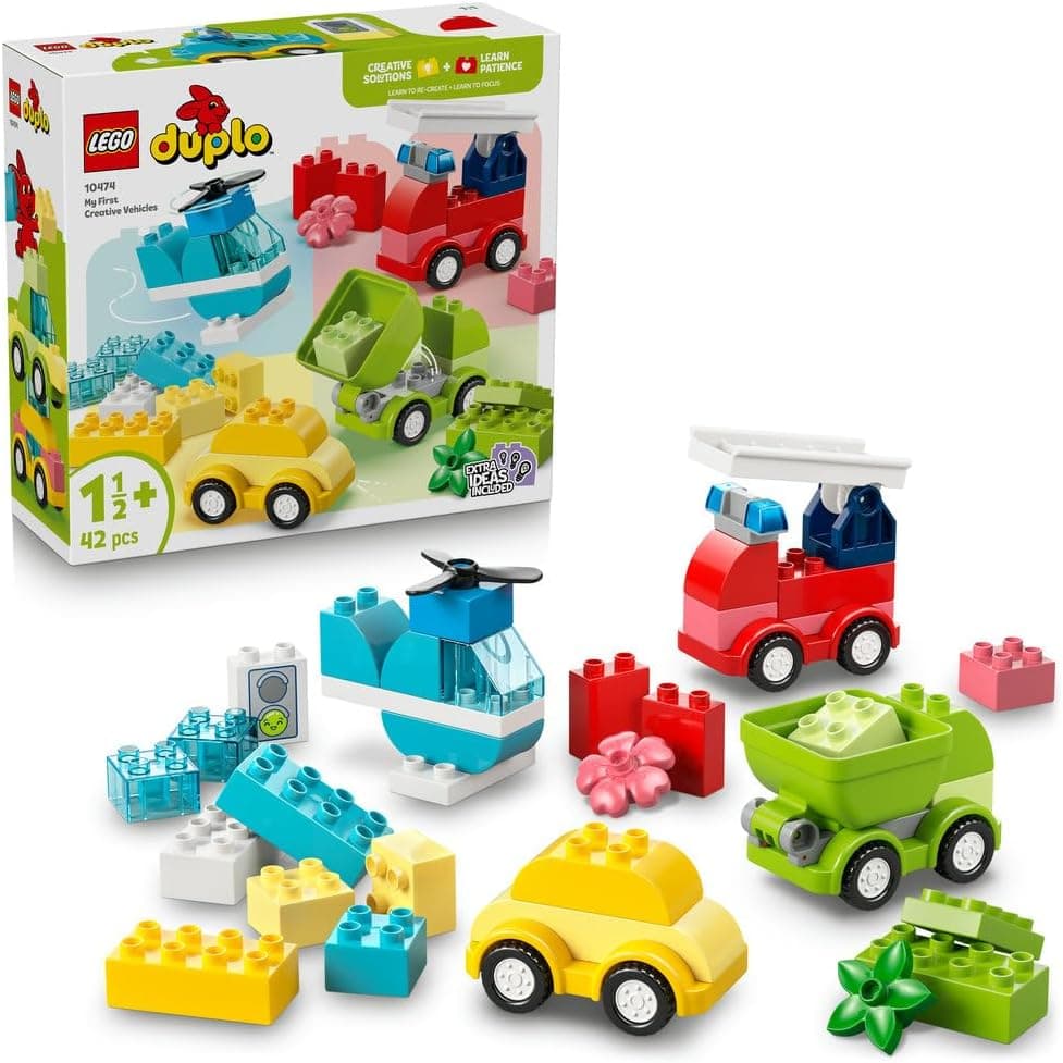 لگو DUPLO ست مدل Creative Vehicles 10474 لگو DUPLO ست مدل Creative Vehicles 10474