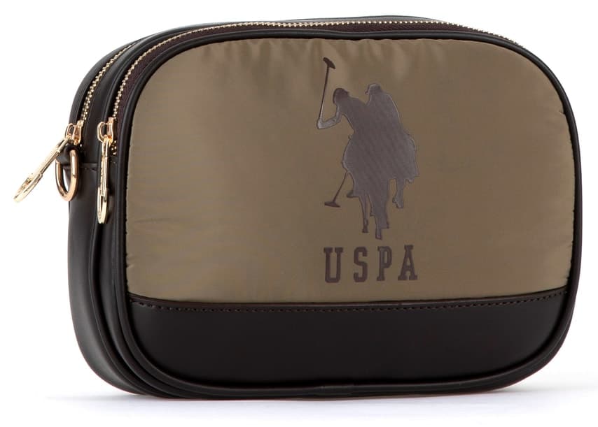 کیف دوشی زنانه U.S. Polo Assn. خاکی کاپیتونه مدل 50300301-VR027 کیف دوشی زنانه U.S. Polo Assn. خاکی کاپیتونه مدل 50300301-VR027