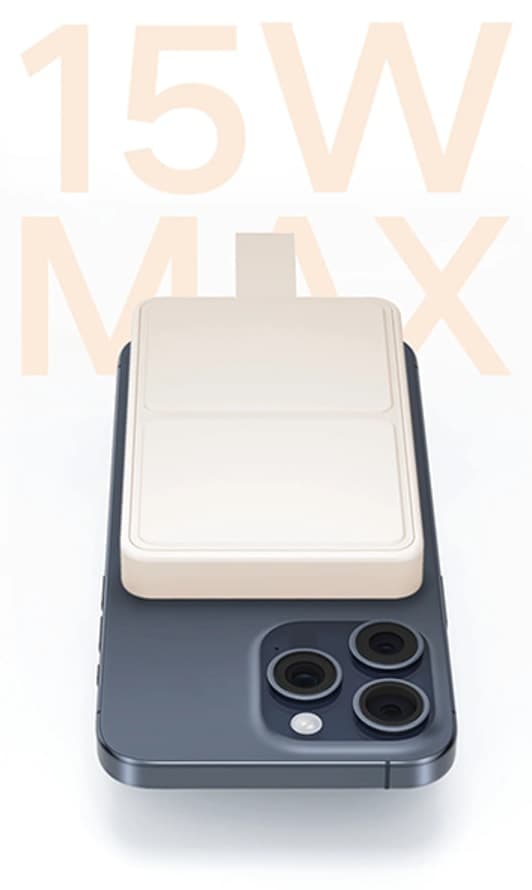 پاوربانک Xiaomi MagSafe مغناطیسی 6000mAh بژ مدل BHR9074GL پاوربانک Xiaomi MagSafe مغناطیسی 6000mAh بژ مدل BHR9074GL