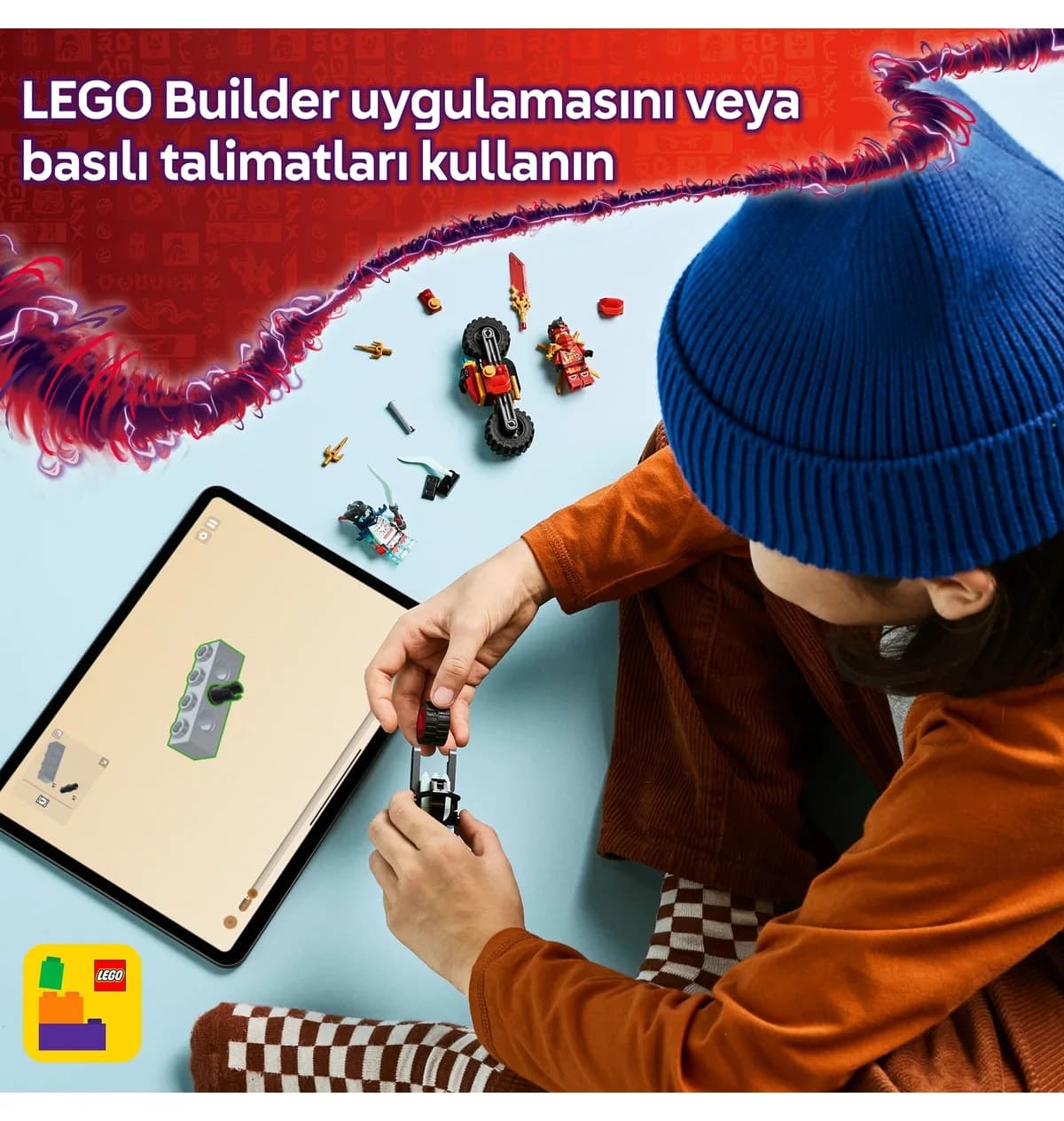 لگو NINJAGO مسابقه سرعت موتورسیکلت Kai مدل 71838 79 قطعه لگو NINJAGO مسابقه سرعت موتورسیکلت Kai مدل 71838 79 قطعه