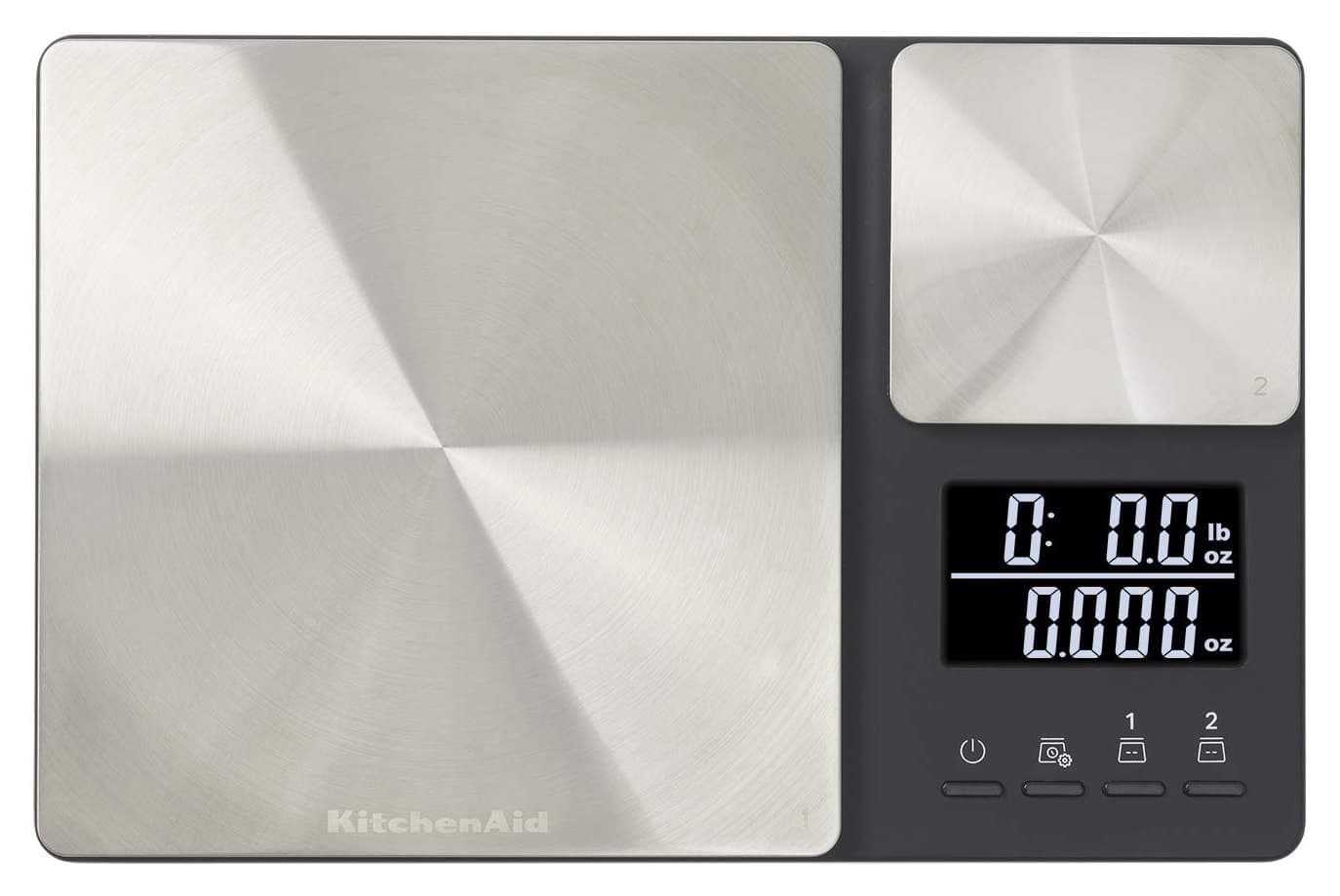 ترازو KitchenAid دو صفحهای ظرفیت 5000g و 500g ترازو KitchenAid دو صفحهای ظرفیت 5000g و 500g
