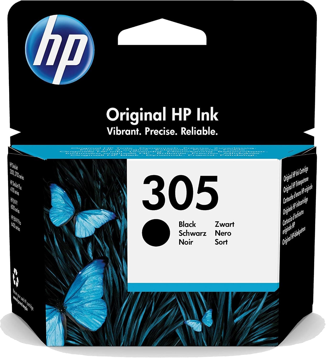 کارتریج جوهر HP اصلی 305 مشکی و سهرنگ چندتایی مدل 3YM61AE و 3YM60AE کارتریج جوهر HP اصلی 305 مشکی و سهرنگ چندتایی مدل 3YM61AE و 3YM60AE
