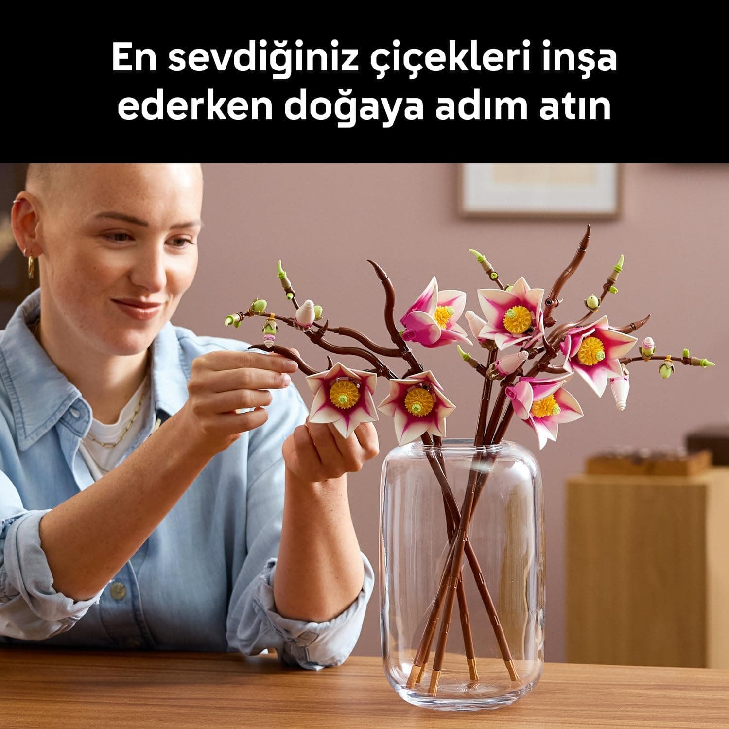 لگو Botanicals شاخههای ماگنولیا مدل 11510 لگو Botanicals شاخههای ماگنولیا مدل 11510
