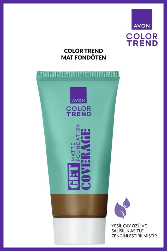 فاندیشن مت Avon مدل Color Trend شماره 525N فاندیشن مت Avon مدل Color Trend شماره 525N