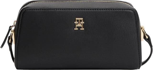 کیف دوشی زنانه Tommy Hilfiger مشکی مدل TH GRACE CAMERA BAG OS کیف دوشی زنانه Tommy Hilfiger مشکی مدل TH GRACE CAMERA BAG OS