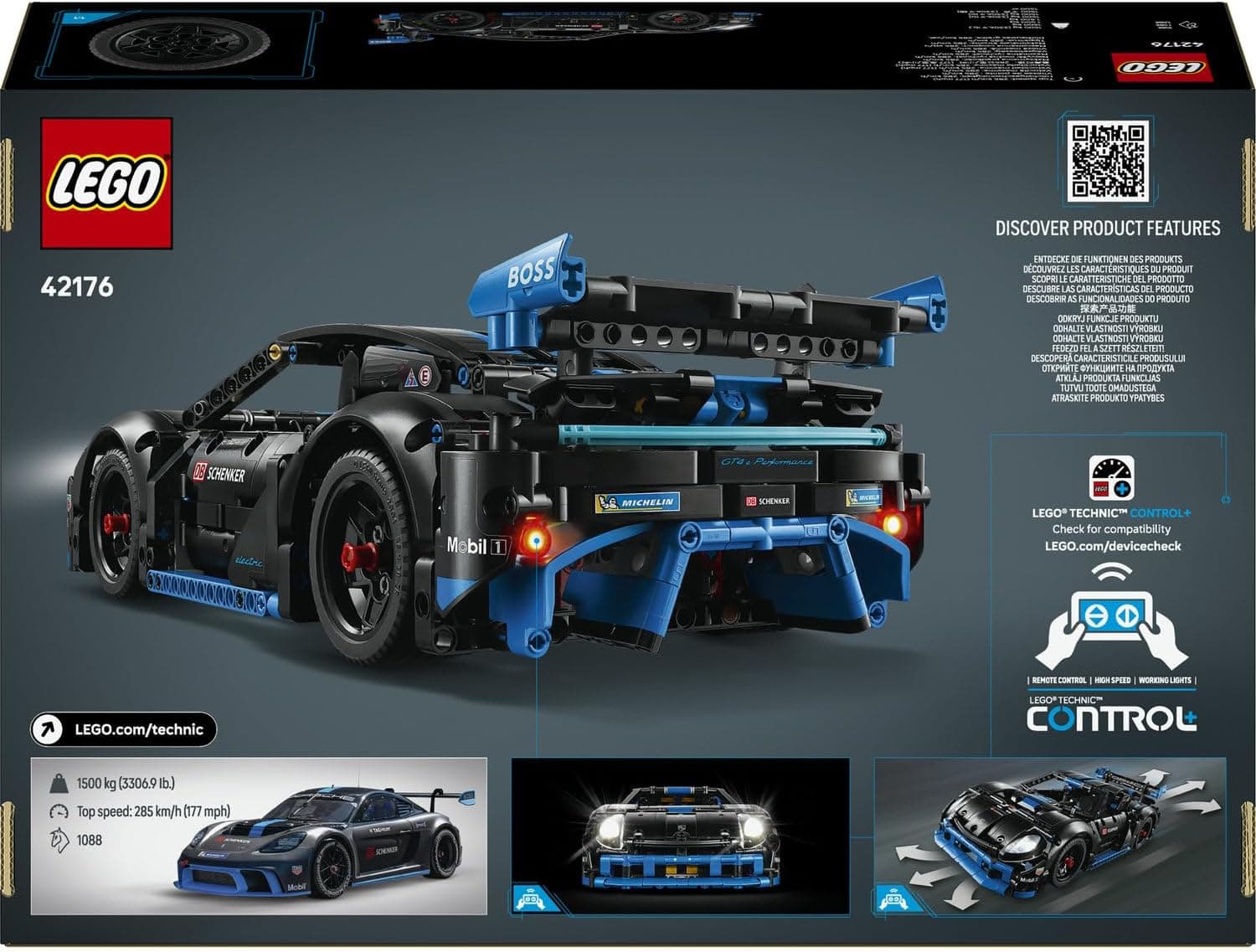 لگو Technic Porsche GT4 e-Performance ماشین مسابقه مدل 42176 لگو Technic Porsche GT4 e-Performance ماشین مسابقه مدل 42176