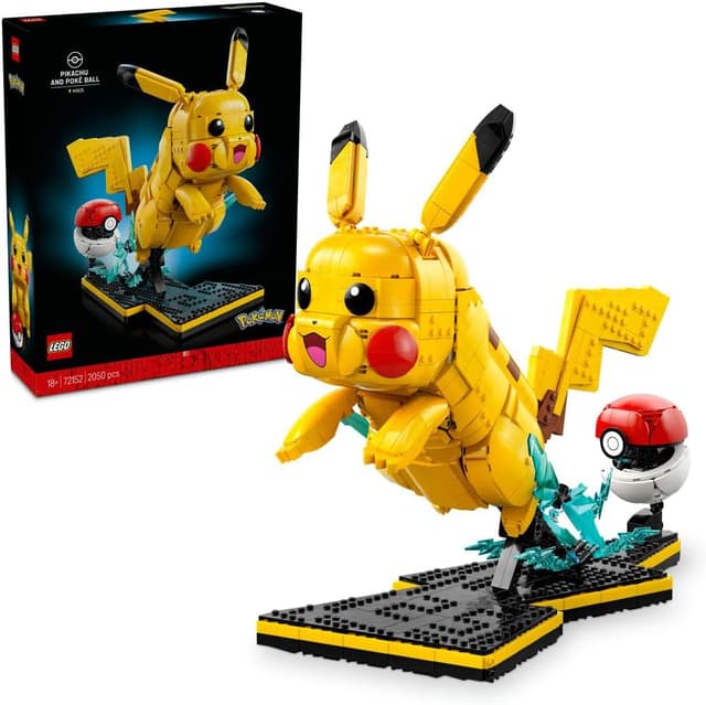 لگو Pokémon Pikachu و Poké Ball مدل 72152 لگو Pokémon Pikachu و Poké Ball مدل 72152