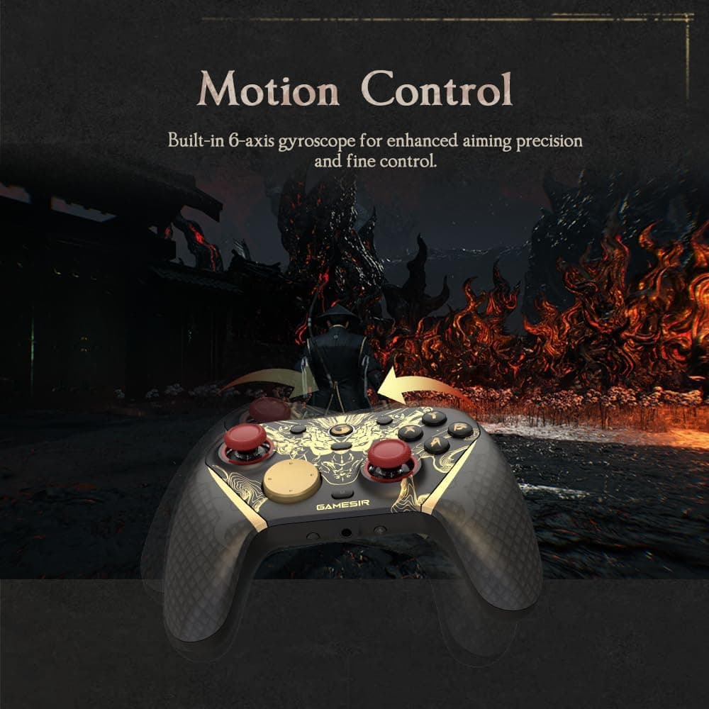 کنترلر بازی GameSir بیسیم مدل G7 Pro استیک Hall Effect اندروید و ویندوز کنترلر بازی GameSir بیسیم مدل G7 Pro استیک Hall Effect اندروید و ویندوز