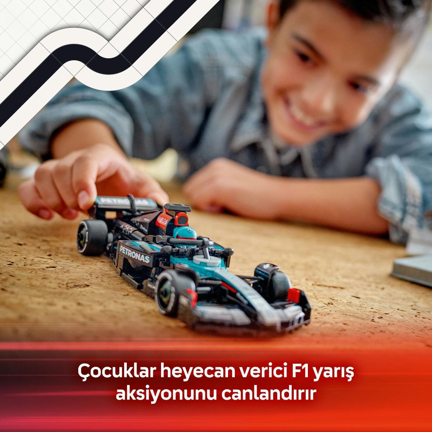 لگو Speed Champions Mercedes-AMG F1 W15 ماشین مسابقهای مدل 77244 لگو Speed Champions Mercedes-AMG F1 W15 ماشین مسابقهای مدل 77244