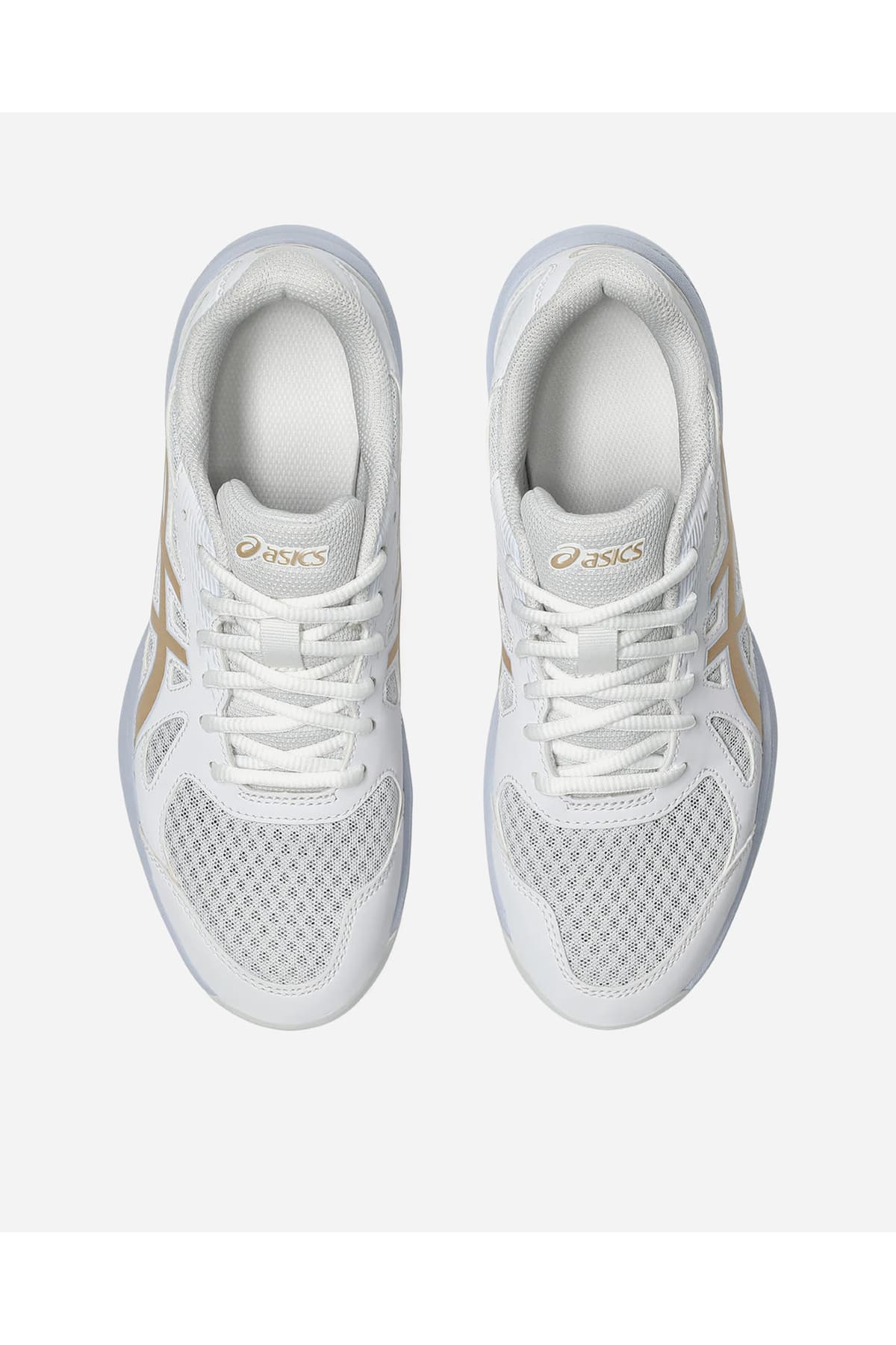 کفش والیبال زنانه Asics UPCOURT 6 سفید و زرد مدل 1072A107-103 کفش والیبال زنانه Asics UPCOURT 6 سفید و زرد مدل 1072A107-103