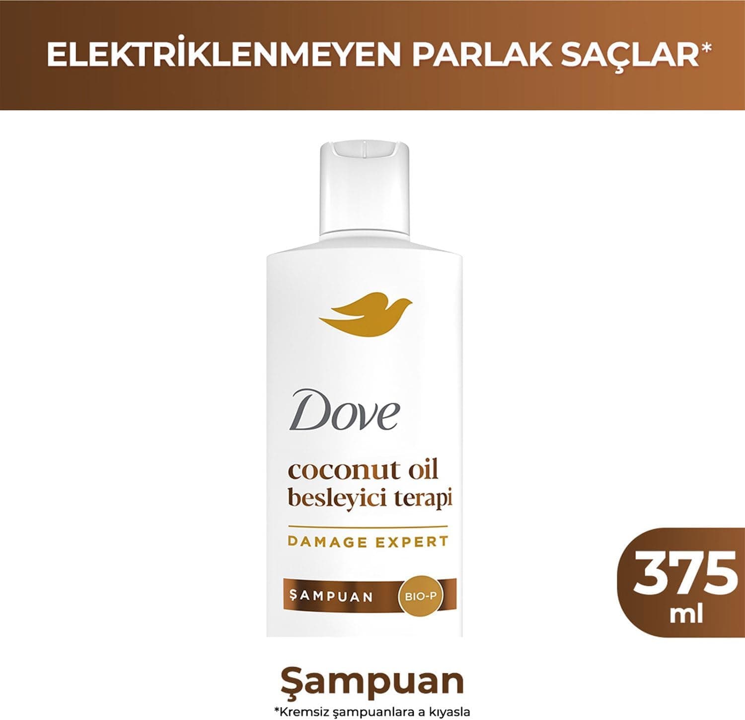 شامپو Dove روغن نارگیل تغذیهکننده درمانی 375 ml شامپو Dove روغن نارگیل تغذیهکننده درمانی 375 ml