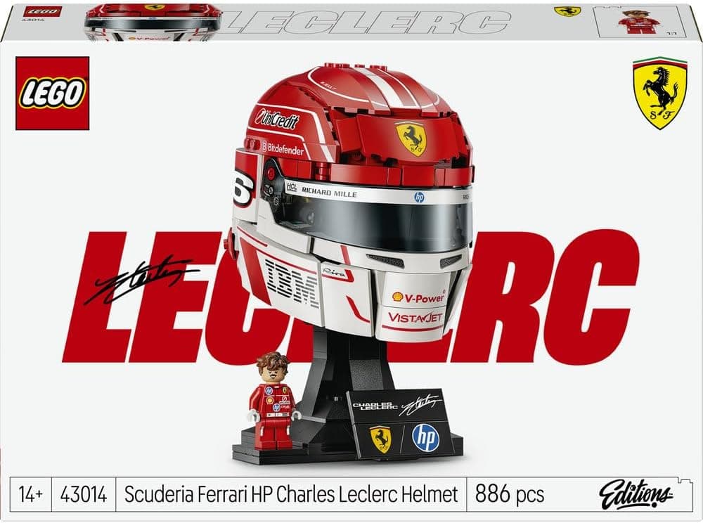 لگو Editions Scuderia Ferrari HP Charles Leclerc کلاه مدل 43014 لگو Editions Scuderia Ferrari HP Charles Leclerc کلاه مدل 43014