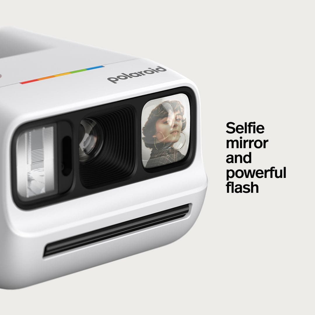 دوربین چاپ سریع بههمراه فیلم Polaroid Go Generation 3 سفید دوربین چاپ سریع بههمراه فیلم Polaroid Go Generation 3 سفید