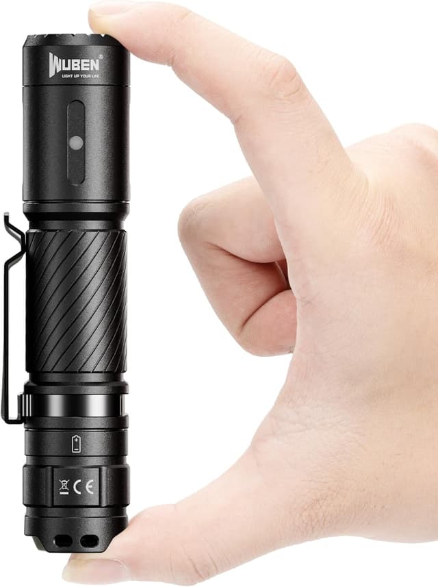 چراغقوه شارژی WUBEN با نور LED 1200 Lumens مدل C3 چراغقوه شارژی WUBEN با نور LED 1200 Lumens مدل C3