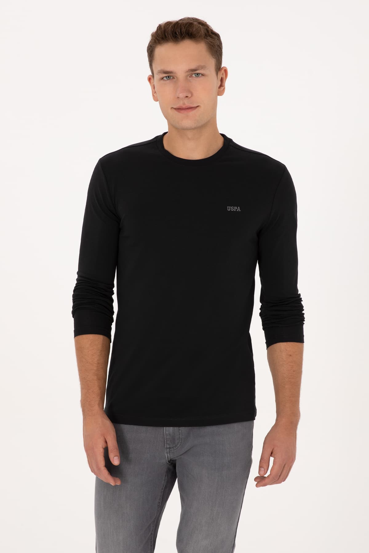 سویشرت مردانه U.S. Polo Assn. یقه گرد فیت جذب مشکی سوپرِم مدل 50313744-VR046 سویشرت مردانه U.S. Polo Assn. یقه گرد فیت جذب مشکی سوپرِم مدل 50313744-VR046