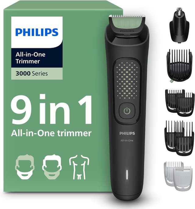 ست اصلاح مردانه PHILIPS سری 3000، 9in1، صورت، مو و بدن، خشک و مرطوب مدل MG3946/15 ست اصلاح مردانه PHILIPS سری 3000، 9in1، صورت، مو و بدن، خشک و مرطوب مدل MG3946/15