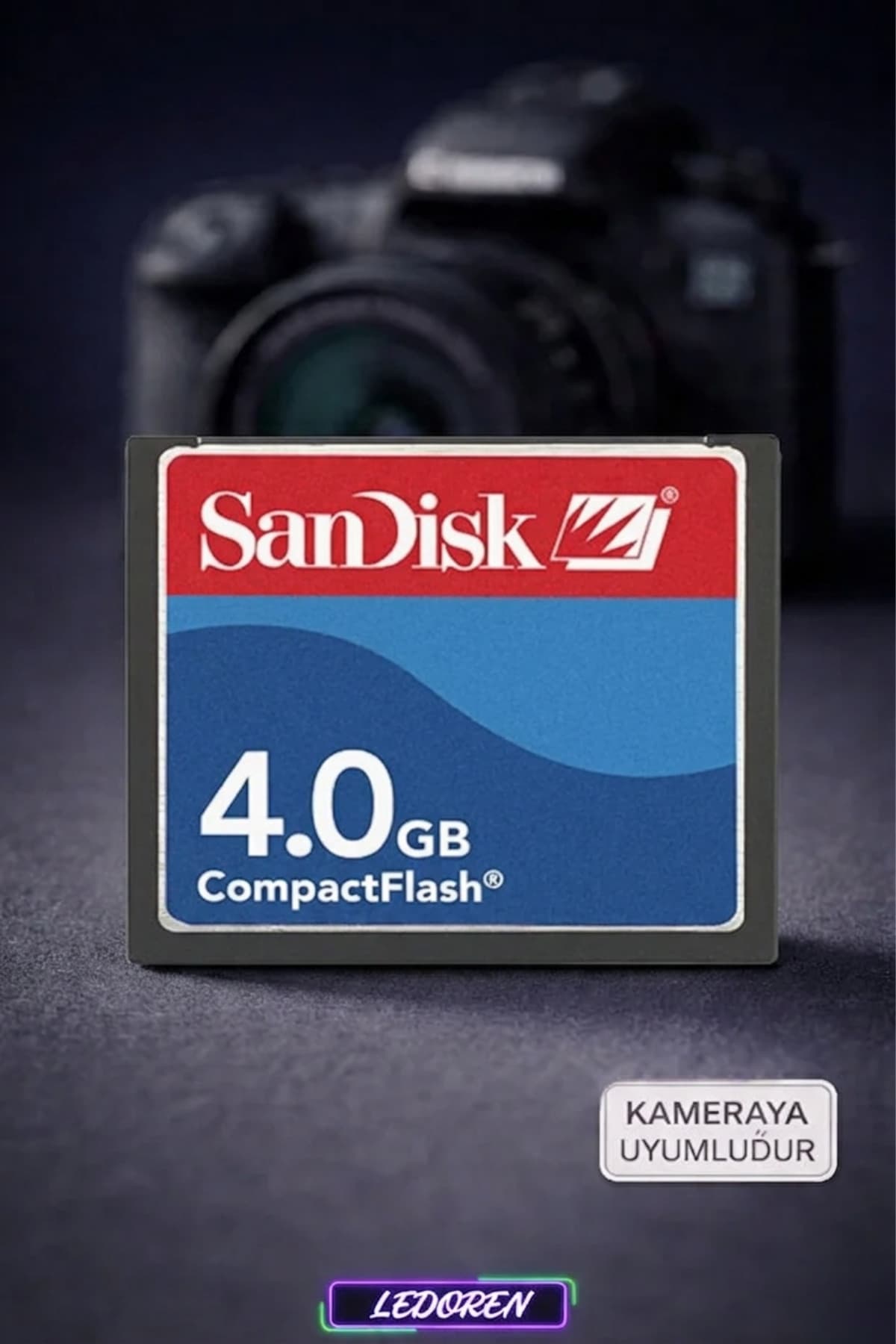 کارت حافظه Compact Flash CF چهار گیگابایتی Sandisk کارت حافظه Compact Flash CF چهار گیگابایتی Sandisk