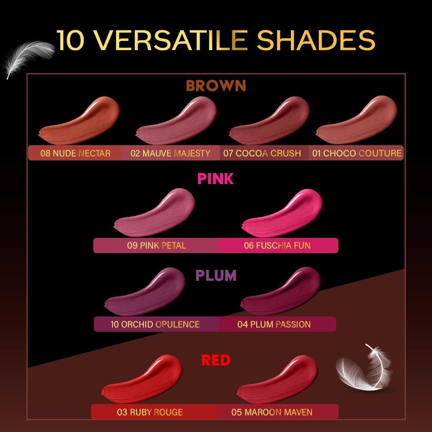 رژ لب مایع مات FACESCANADA رنگ Plum Passion 04، 3.8ml رژ لب مایع مات FACESCANADA رنگ Plum Passion 04، 3.8ml