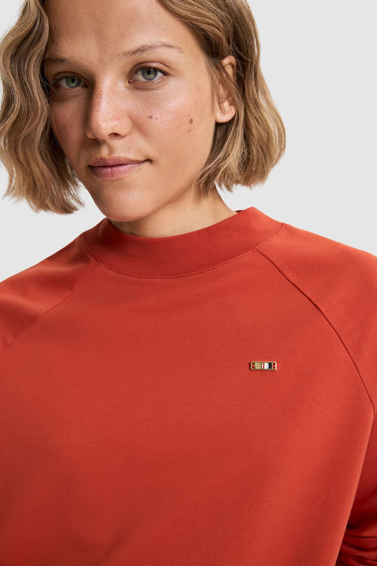 سویشرت زنانه U.S. Polo Assn. قرمز آجری ساده مدل 50328980-VR206 سویشرت زنانه U.S. Polo Assn. قرمز آجری ساده مدل 50328980-VR206