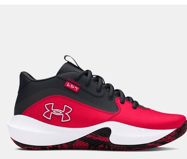 کفش بسکتبال بچگانه Under Armour مدل UA GS Lockdown 7 3028513-600 کفش بسکتبال بچگانه Under Armour مدل UA GS Lockdown 7 3028513-600