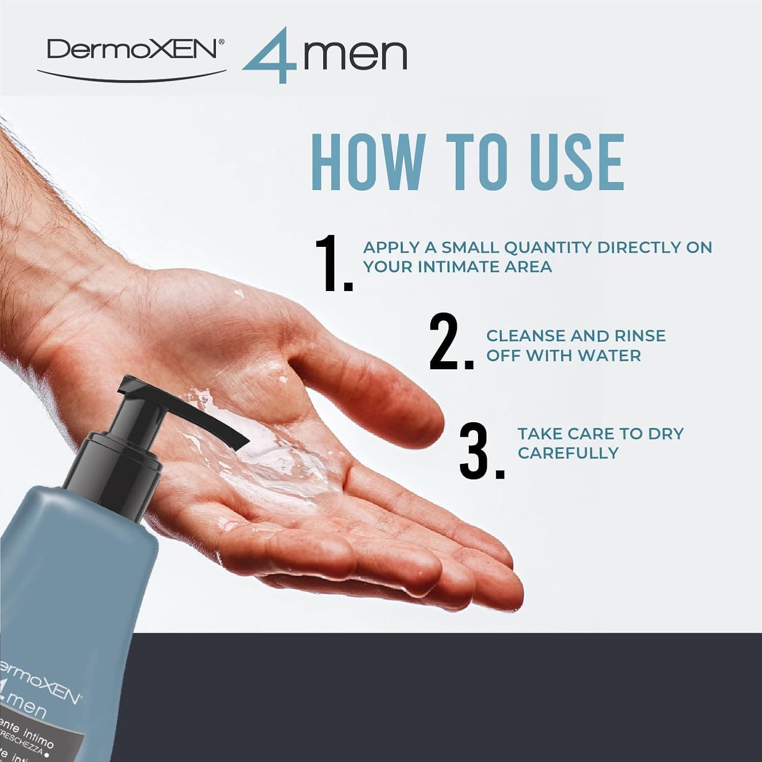 شوینده ناحیه تناسلی مردانه DERMOXEN 4 Men شوینده ناحیه تناسلی مردانه DERMOXEN 4 Men