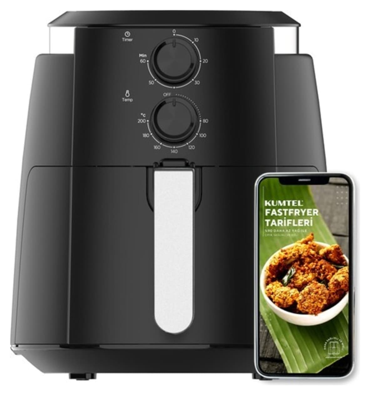 سرخکن بدون روغن KUMTEL Fastfryer XL مدل HAF-01 سرخکن بدون روغن KUMTEL Fastfryer XL مدل HAF-01