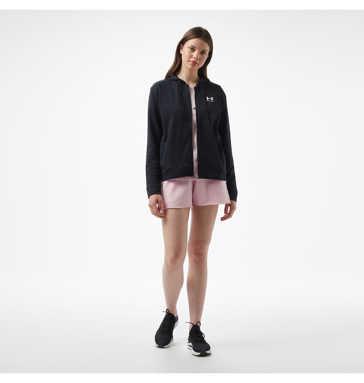 ژاکت زنانه Under Armour مشکی Rival Terry Fz ژاکت زنانه Under Armour مشکی Rival Terry Fz