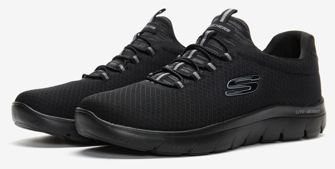 کفش ورزشی مردانه Skechers Summits سیاه مدل 52811TK BBK کفش ورزشی مردانه Skechers Summits سیاه مدل 52811TK BBK