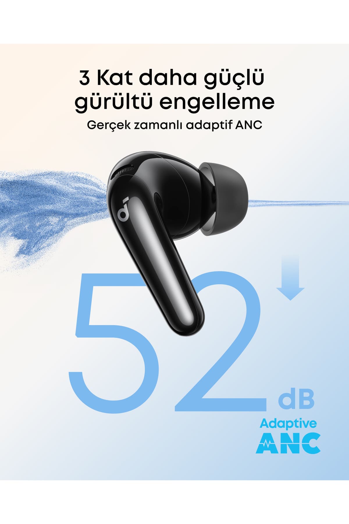 هدفون بلوتوثی توگوشی Soundcore با حذف نویز تطبیقی بلادرنگ مشکی مدل D1202 هدفون بلوتوثی توگوشی Soundcore با حذف نویز تطبیقی بلادرنگ مشکی مدل D1202