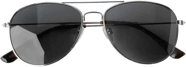 عینک آفتابی دخترانه Zara فریم فلزی Pilot نقرهای سایز M (6-9 سال) عینک آفتابی دخترانه Zara فریم فلزی Pilot نقرهای سایز M (6-9 سال)