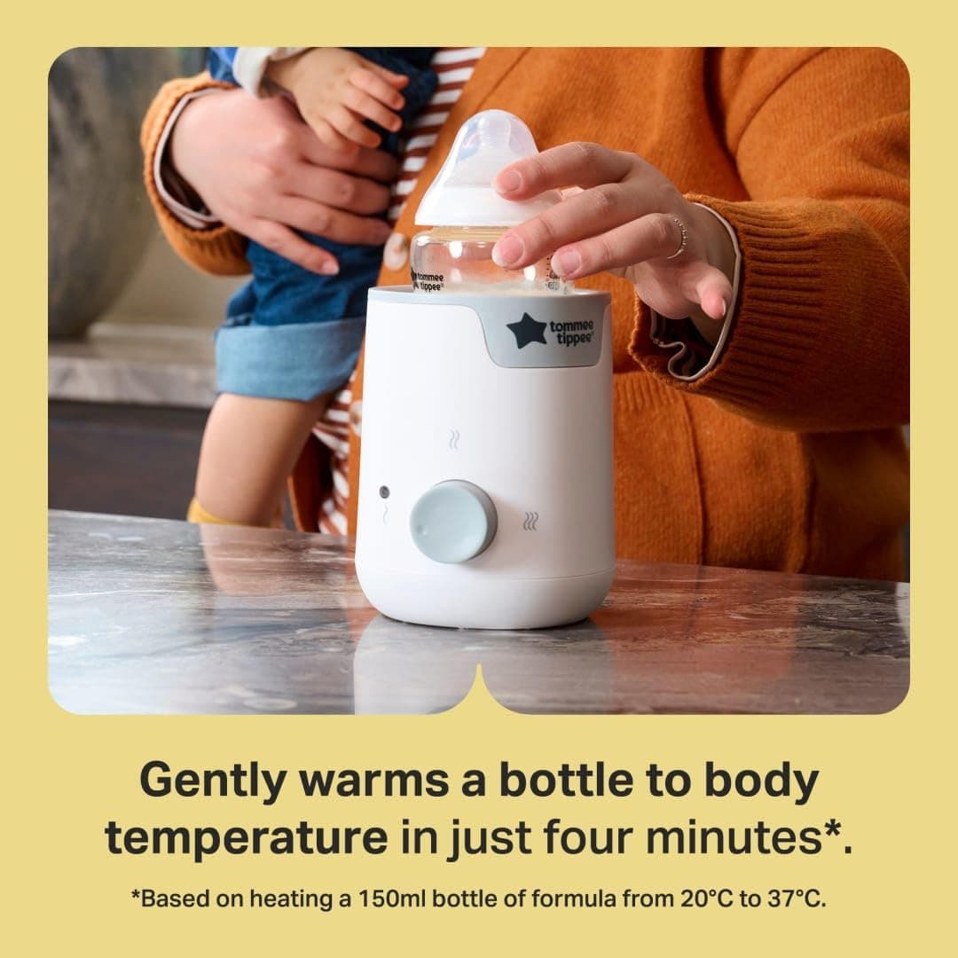 گرمکن شیشه شیر و غذای کودک Tommee Tippee Easy Warm سفید گرمکن شیشه شیر و غذای کودک Tommee Tippee Easy Warm سفید