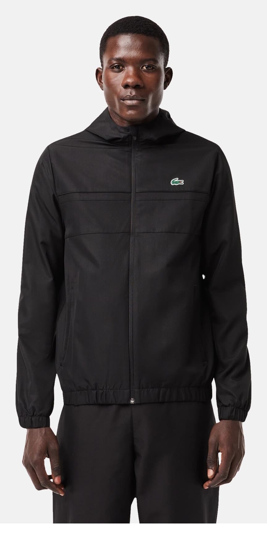 ژاکت ورزشی مردانه Lacoste با کلاه ژاکت ورزشی مردانه Lacoste با کلاه