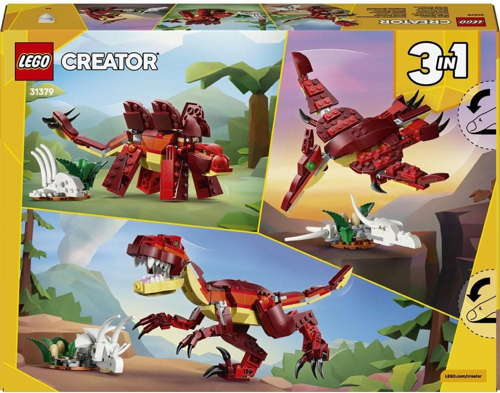 لگو Creator 3in1 دایناسور وحشی مدل 31379 لگو Creator 3in1 دایناسور وحشی مدل 31379