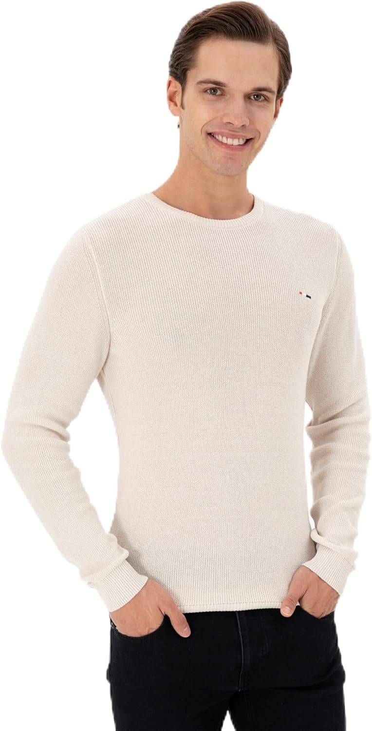 پلیور بافتنی مردانه U.S. POLO ASSN. بوردو مدل 50298282-VR014 پلیور بافتنی مردانه U.S. POLO ASSN. بوردو مدل 50298282-VR014