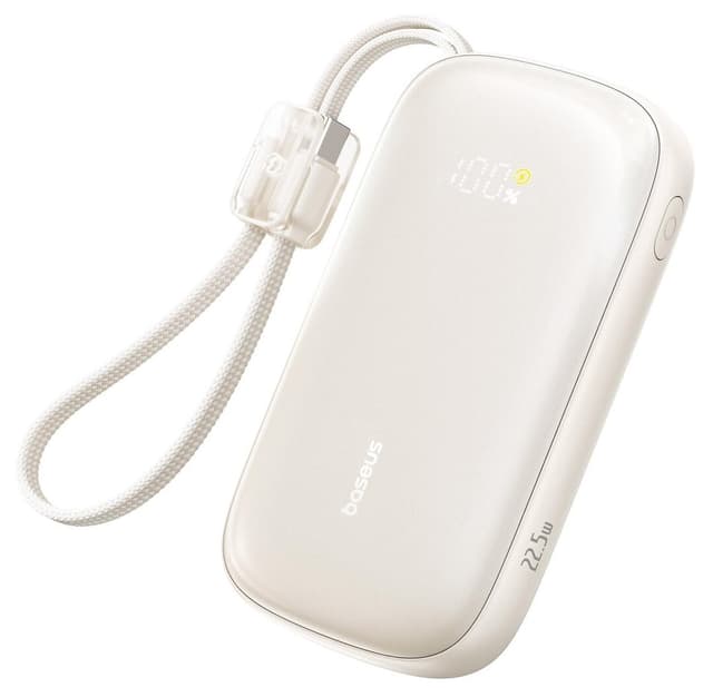 پاوربانک Baseus با نمایشگر دیجیتال 20.000 mAh 22.5W تیتانیومی مدل EnerFill FC21 QPow3 Ultra پاوربانک Baseus با نمایشگر دیجیتال 20.000 mAh 22.5W تیتانیومی مدل EnerFill FC21 QPow3 Ultra