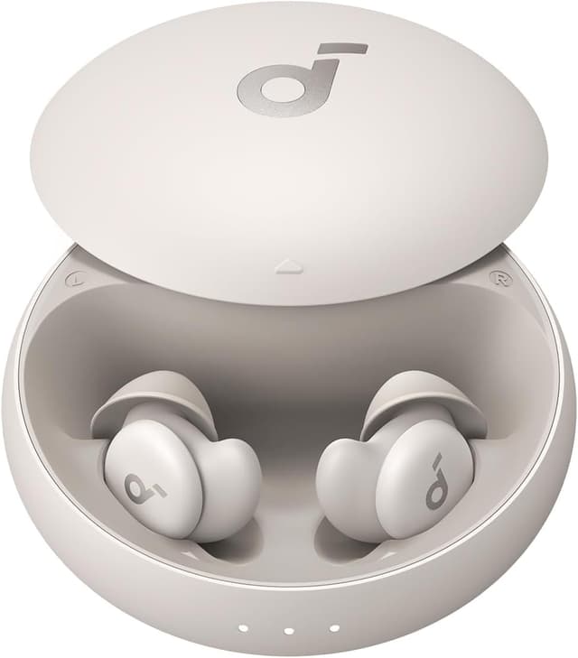 گوشی بلوتوثی خواب داخلگوش Soundcore by Anker Sleep A20 کرم مدل A6611 گوشی بلوتوثی خواب داخلگوش Soundcore by Anker Sleep A20 کرم مدل A6611