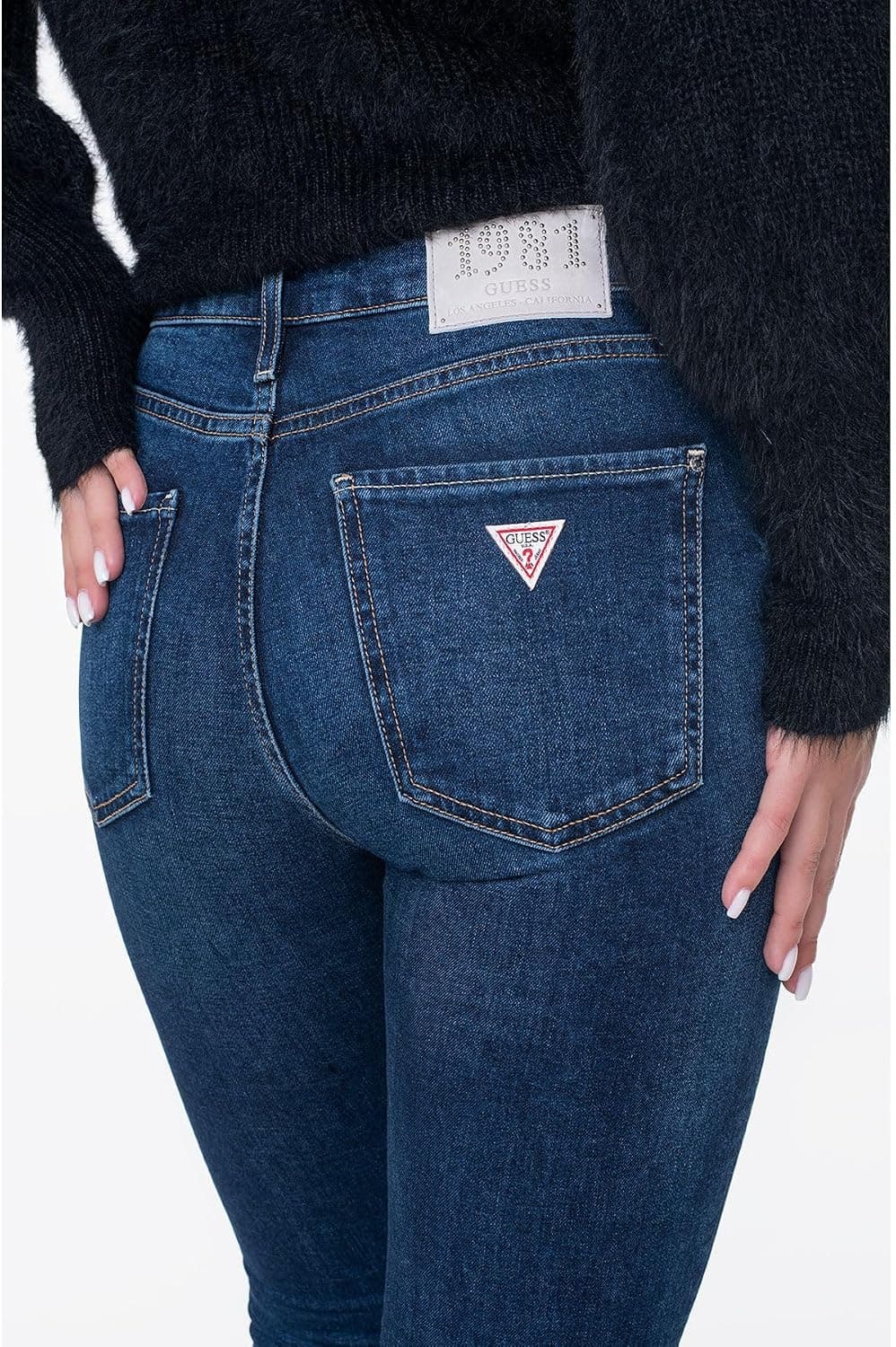 شلوار زنانه GUESS جین فیت معمولی کمر معمولی Brooklyn مدل W4BA0MD5GN3 شلوار زنانه GUESS جین فیت معمولی کمر معمولی Brooklyn مدل W4BA0MD5GN3