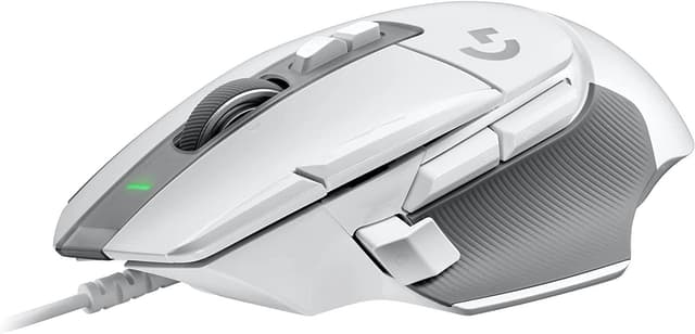 ماوس گیمینگ سیمی Logitech G با کلیدهای هیبریدی اپتیکال-مکانیکی LIGHTFORCE و حسگر HERO 25K، سفید ماوس گیمینگ سیمی Logitech G با کلیدهای هیبریدی اپتیکال-مکانیکی LIGHTFORCE و حسگر HERO 25K، سفید