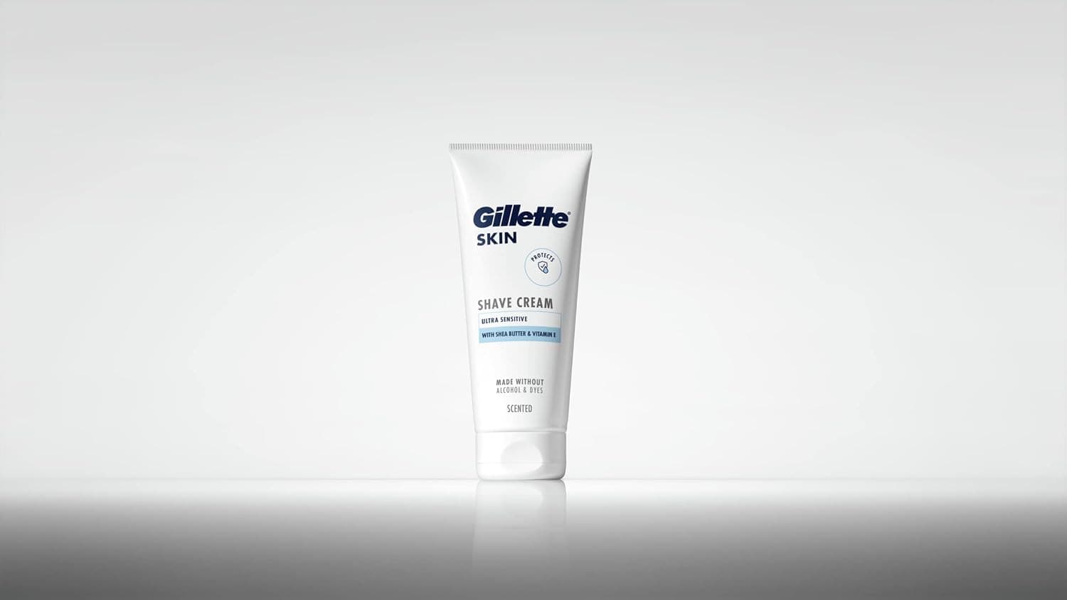کرم اصلاح مردانه Gillette Skin فوق حساس 175ml تیوب کرم اصلاح مردانه Gillette Skin فوق حساس 175ml تیوب