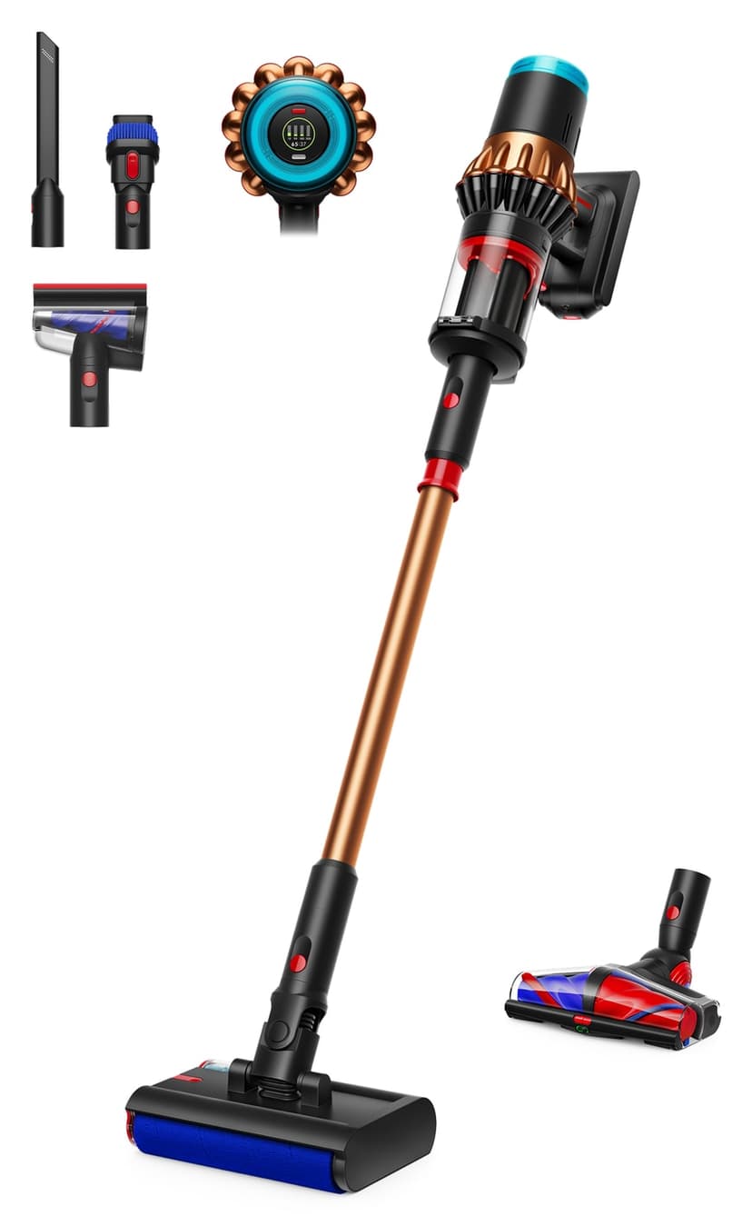 جاروبرقی بیسیم تر و خشک DYSON مشکی مات/مسی مدل V16 Piston Animal Submarine جاروبرقی بیسیم تر و خشک DYSON مشکی مات/مسی مدل V16 Piston Animal Submarine