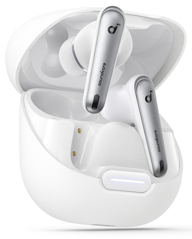 هندزفری بلوتوثی Anker Soundcore Liberty 4 NC ۵۰ ساعت کارکرد سفید مدل A3947 هندزفری بلوتوثی Anker Soundcore Liberty 4 NC ۵۰ ساعت کارکرد سفید مدل A3947