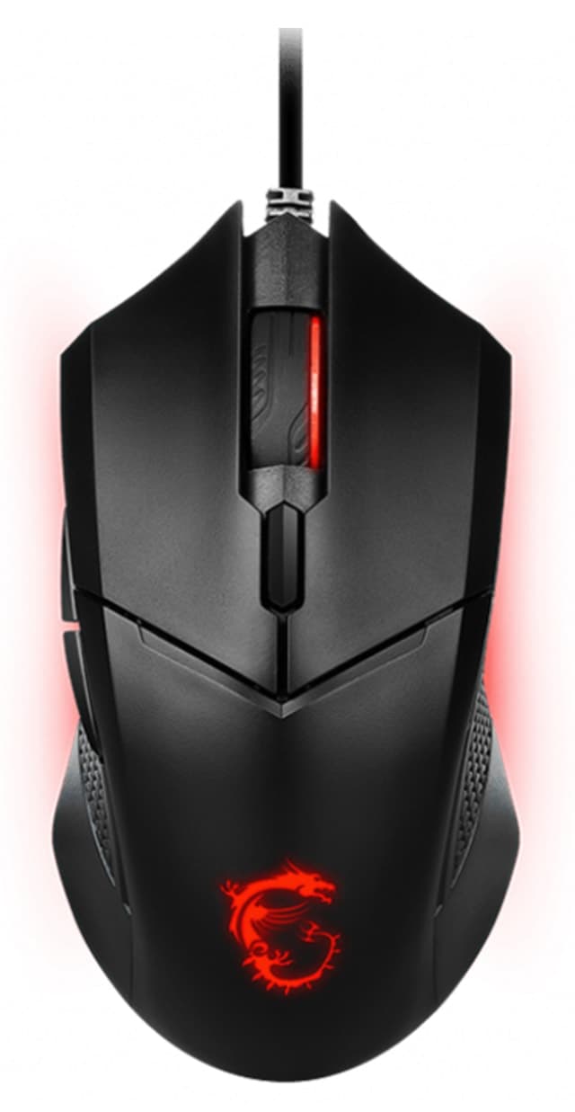 ماوس گیمینگ MSI Clutch با سیم USB اپتیکال ۶ دکمه ۳۲۰۰ DPI مدل GM08 ماوس گیمینگ MSI Clutch با سیم USB اپتیکال ۶ دکمه ۳۲۰۰ DPI مدل GM08