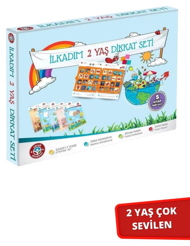 ست دقت کودک ۲ ساله Çocuk Akademi ست دقت کودک ۲ ساله Çocuk Akademi
