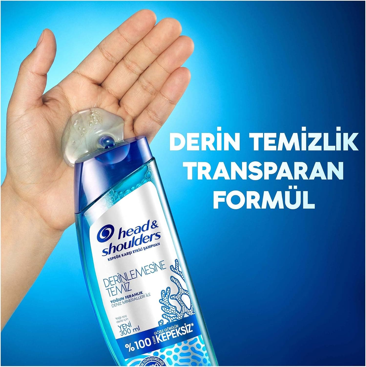 شامپو Head & Shoulders پاککننده عمیق طراوت شدید مواد معدنی دریا 300 ml شامپو Head & Shoulders پاککننده عمیق طراوت شدید مواد معدنی دریا 300 ml