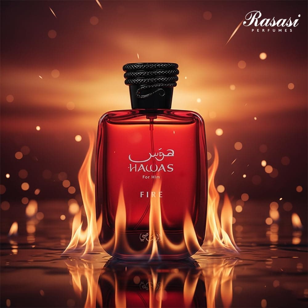 ادو پرفیوم مردانه RASASI Hawas Fire 100 ML ادو پرفیوم مردانه RASASI Hawas Fire 100 ML
