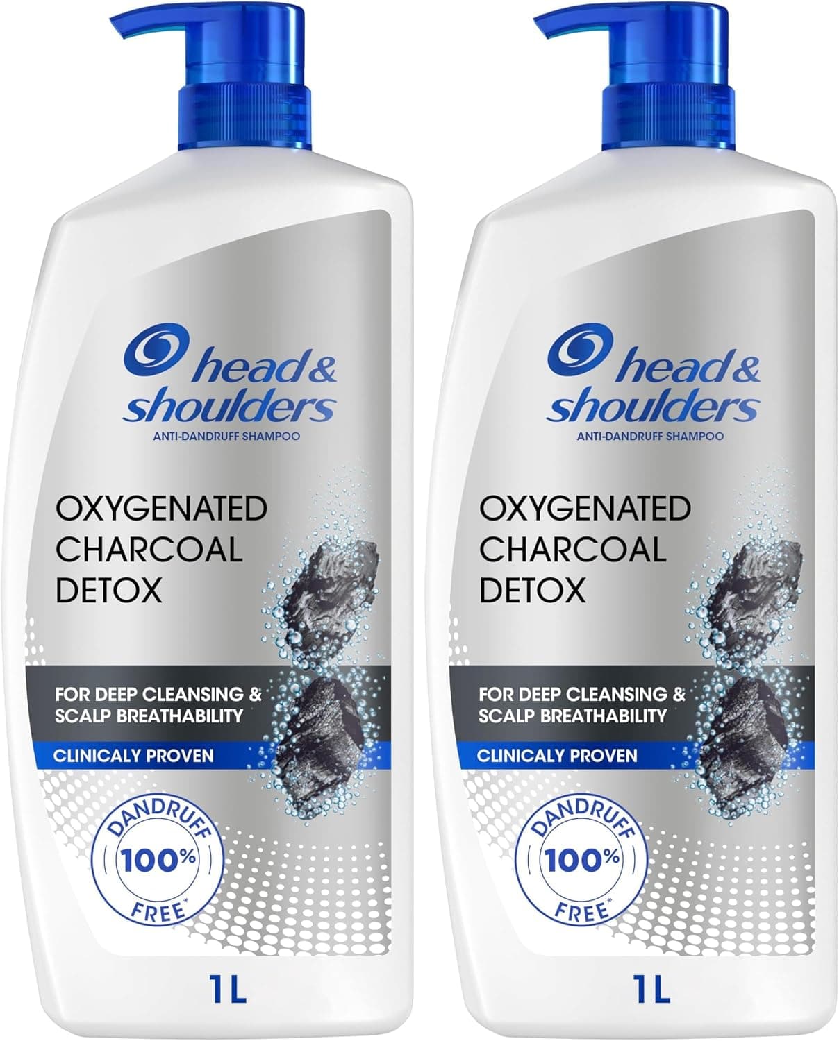 شامپو ضدشوره Head & Shoulders با زغال فعال برای کنترل چربی و خارش 2×350ml شامپو ضدشوره Head & Shoulders با زغال فعال برای کنترل چربی و خارش 2×350ml