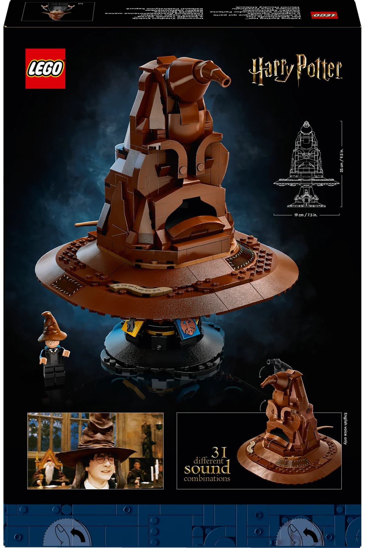 لگو Harry Potter کلاه دستهبندی گویا مدل 76429 561 قطعه لگو Harry Potter کلاه دستهبندی گویا مدل 76429 561 قطعه